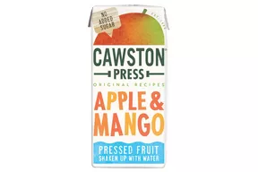Cawston Press Apple & Mango Fruit Water Cartons