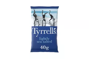 Tyrrells Lightly Sea Salted Crisps