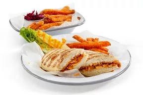 BBQ Cajun Chicken Panini