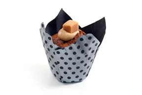 Sticky Toffee Filled Tulip Muffin